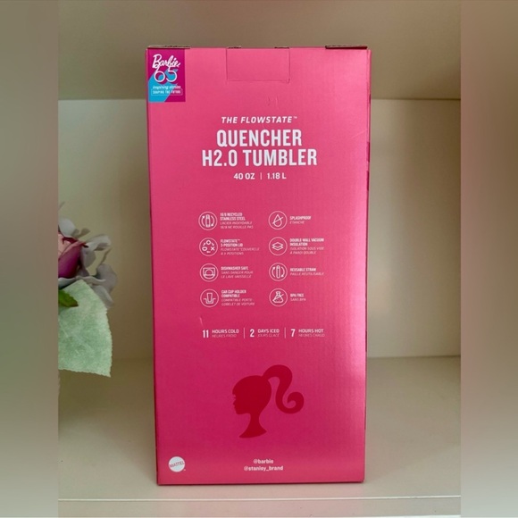 🎉LAST CHANCE🎉Limited Edition Stanley BARBIE ICON
40 OZ QUENCHER - Picture 3 of 10